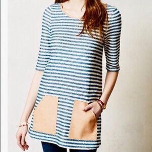 ⭐️sale⭐️ Anthropologie Post Stamp Sapony Tunic